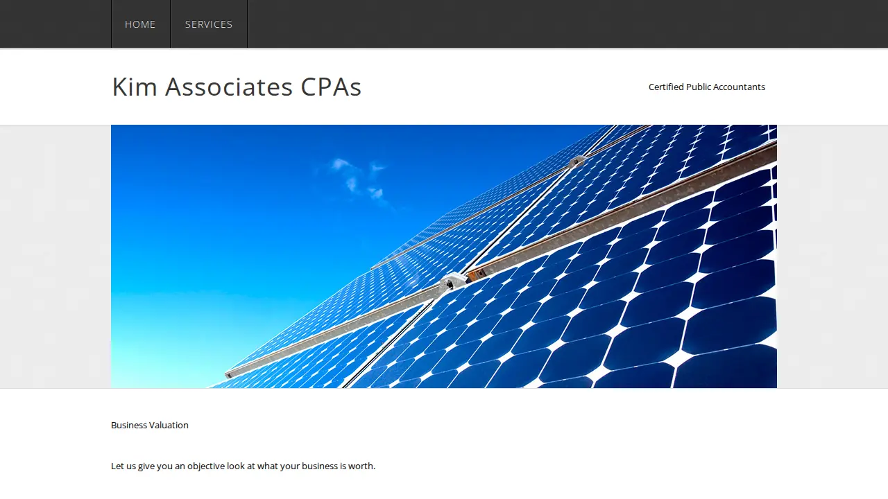 Kim Associates CPAs page