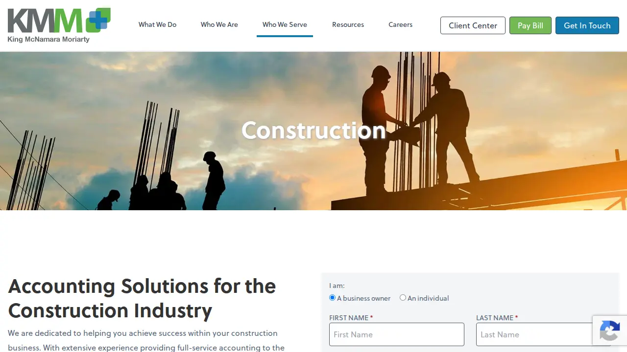 King McNamara Moriarty LLP page