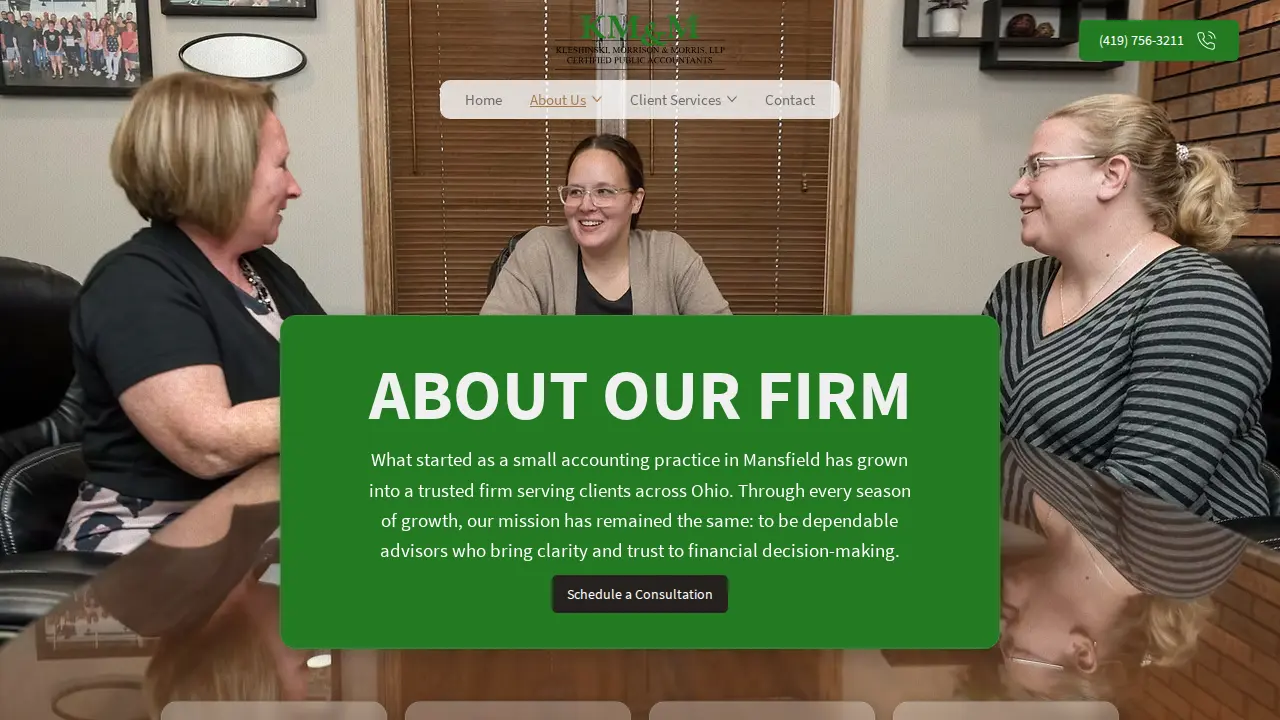 Kleshinski, Morrison, & Morris, LLP page
