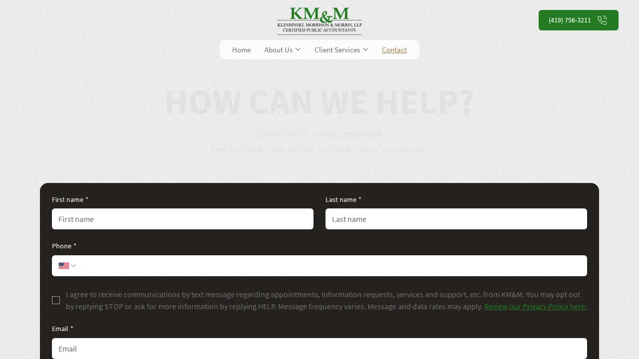 Kleshinski, Morrison, & Morris, LLP page