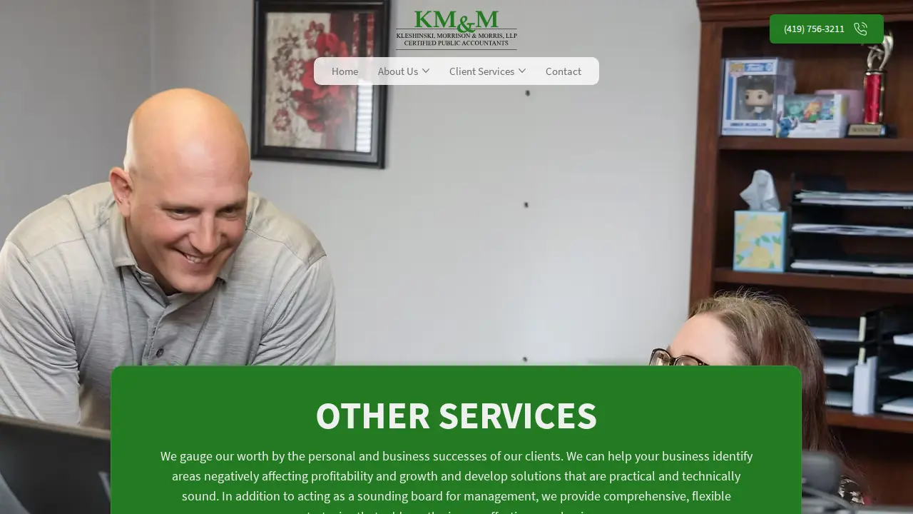 Kleshinski, Morrison, & Morris, LLP page