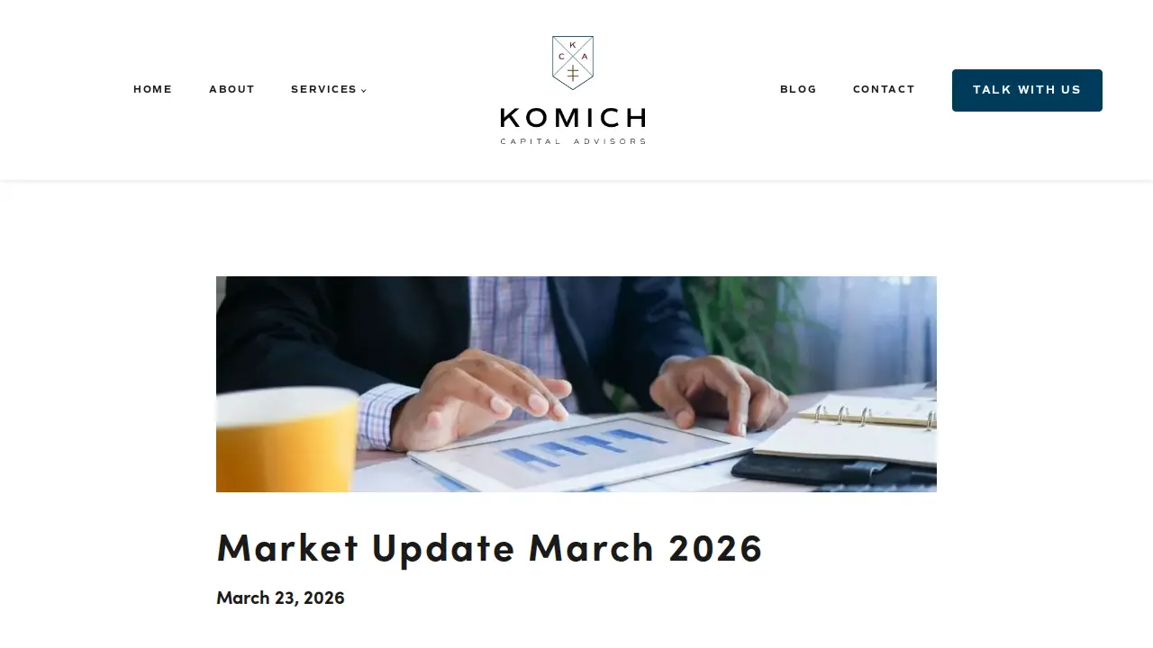 Komich Capital Advisors page