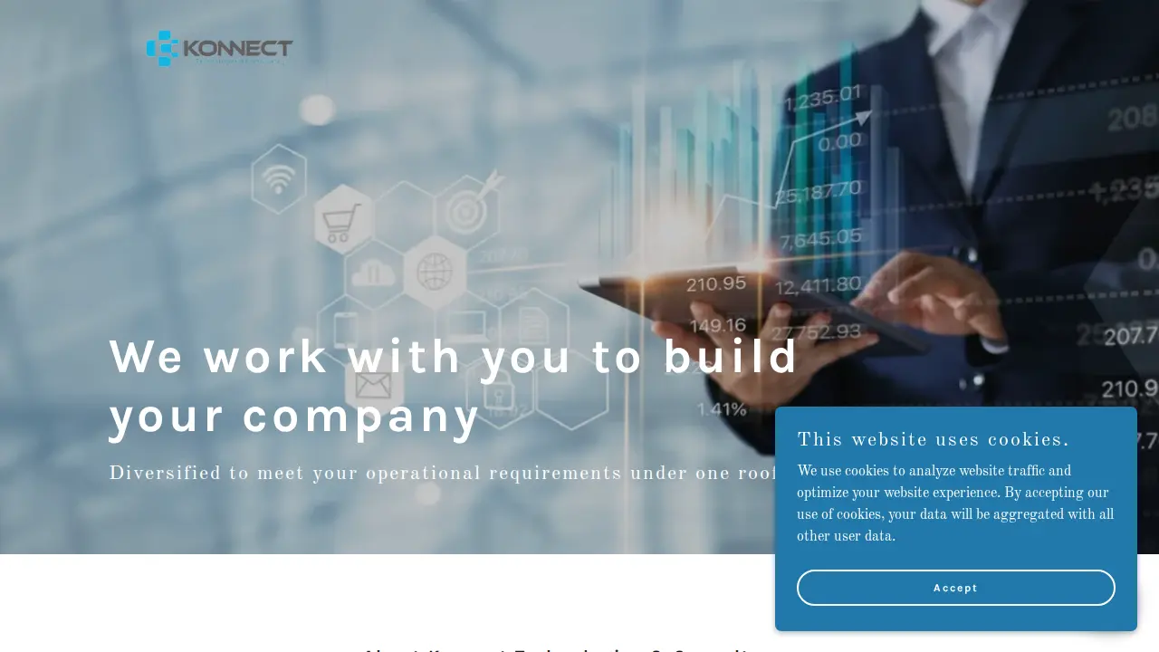 Konnect Consultancy page