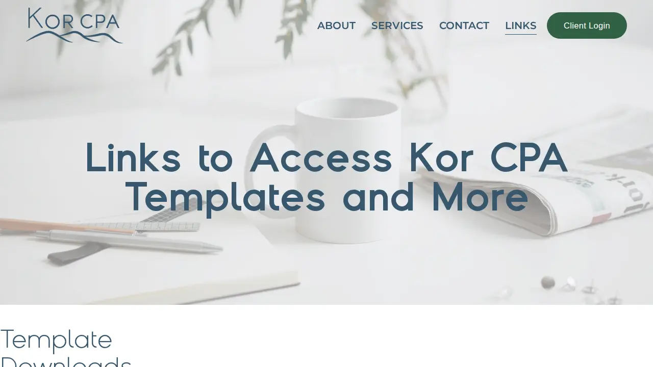 Kor CPA LLC page