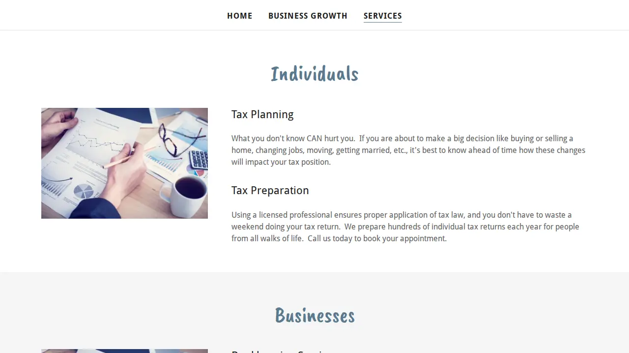 Amy Kozleski, CPA page