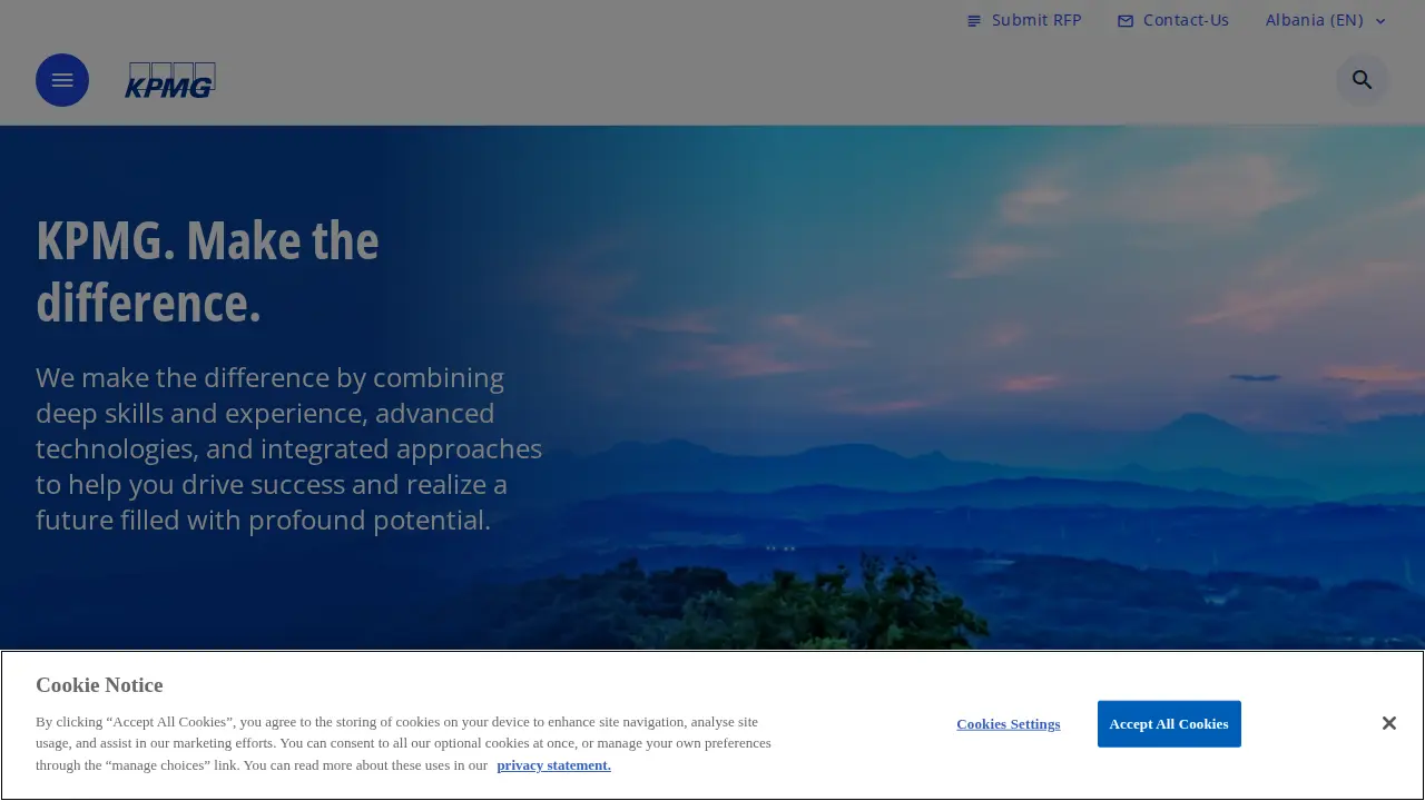 KPMG page