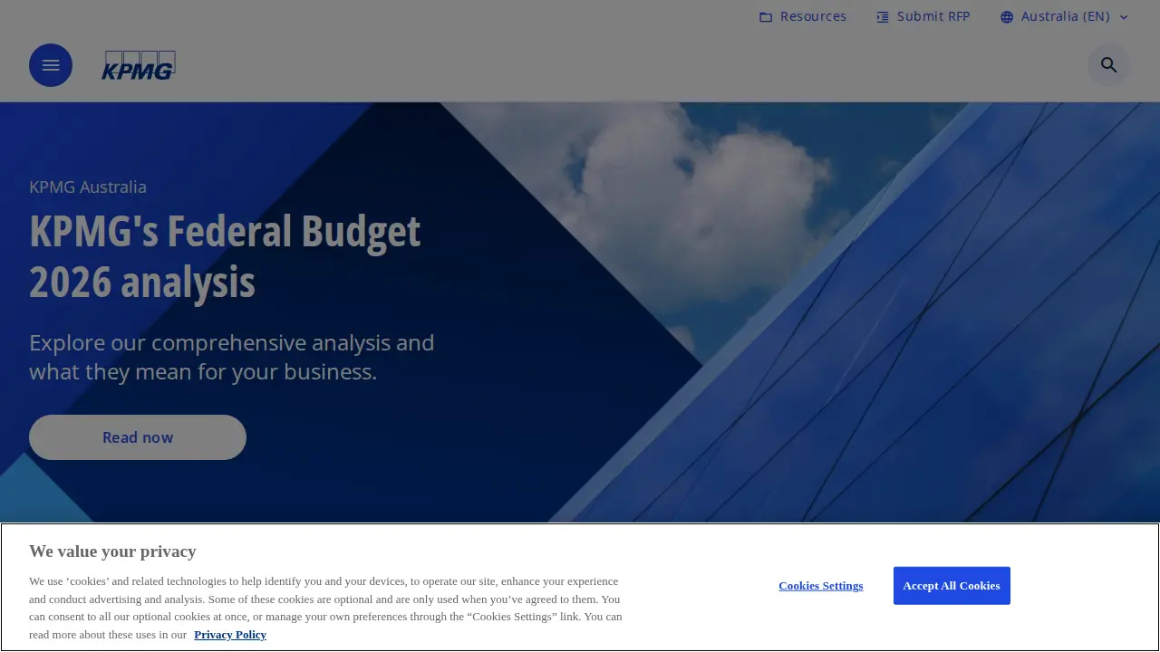KPMG page