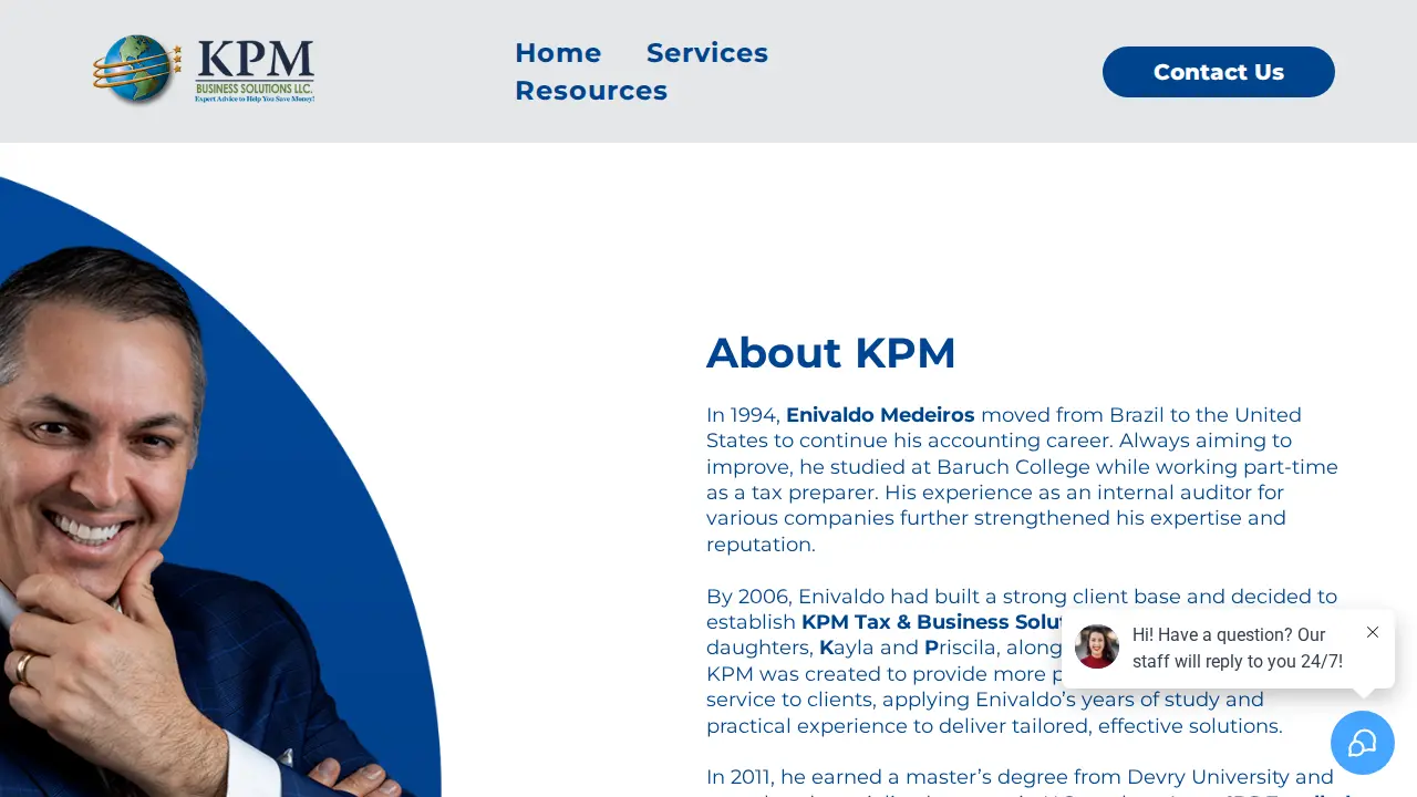KPM Tax & Accounting Services - Contador Brasileiro em New York page