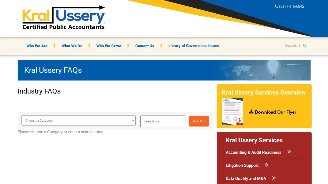 Kral Ussery LLC page