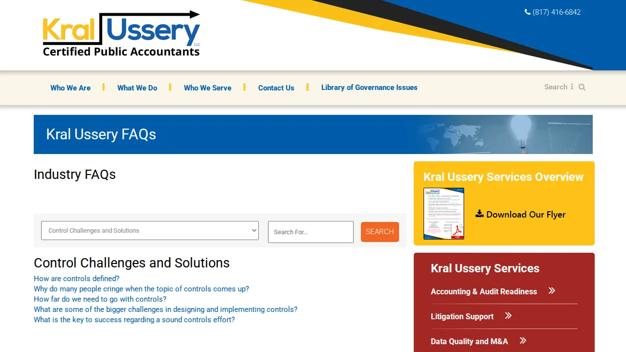 Kral Ussery LLC page