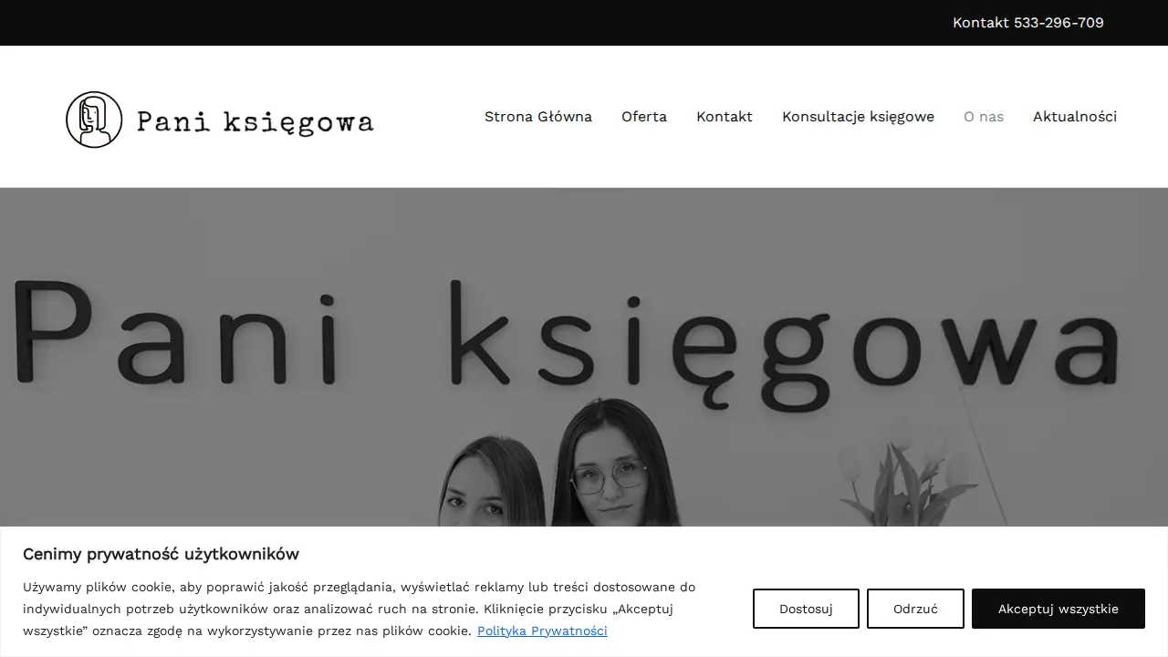 "Pani księgowa" Biuro Rachunkowe | Usługi Księgowe w Łodzi page