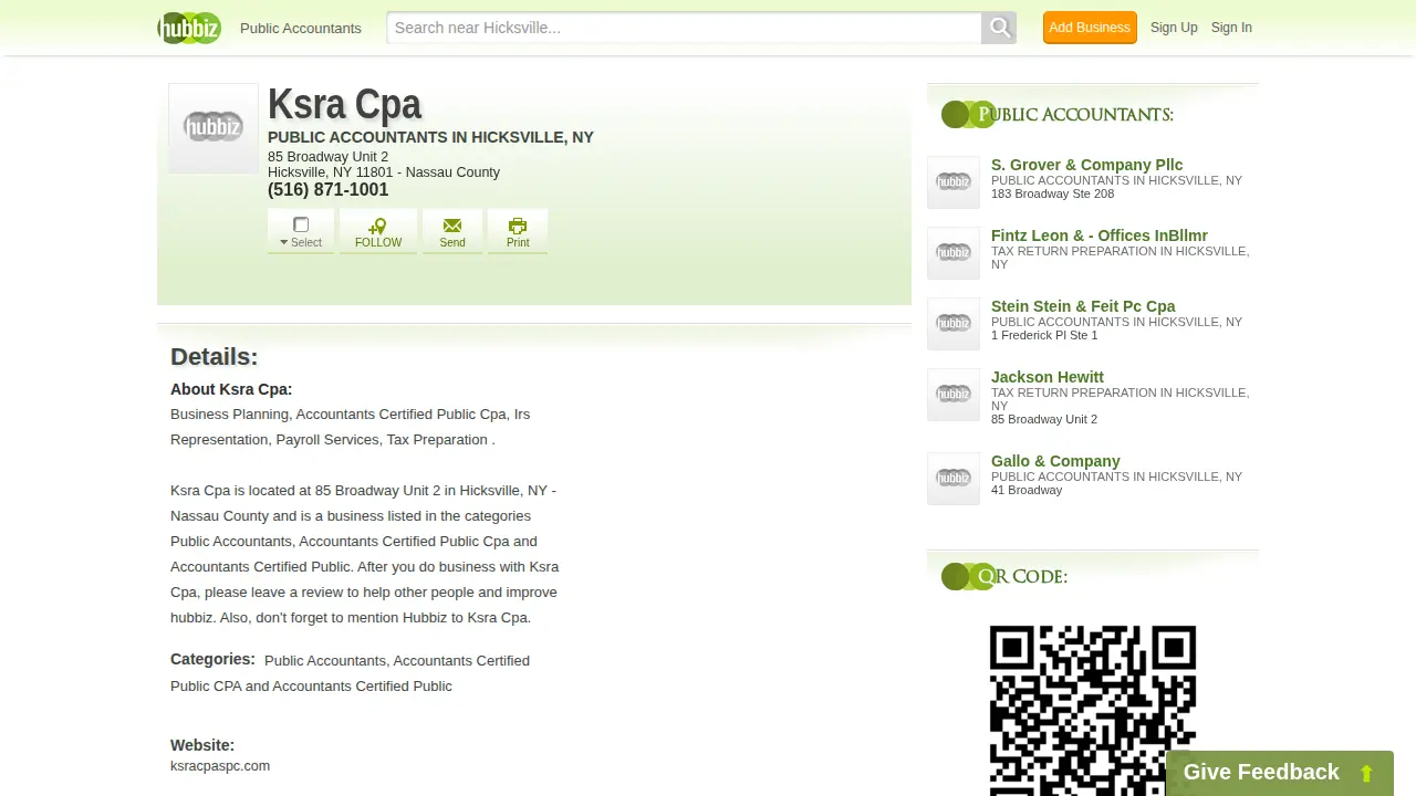 KSRA CPA PC