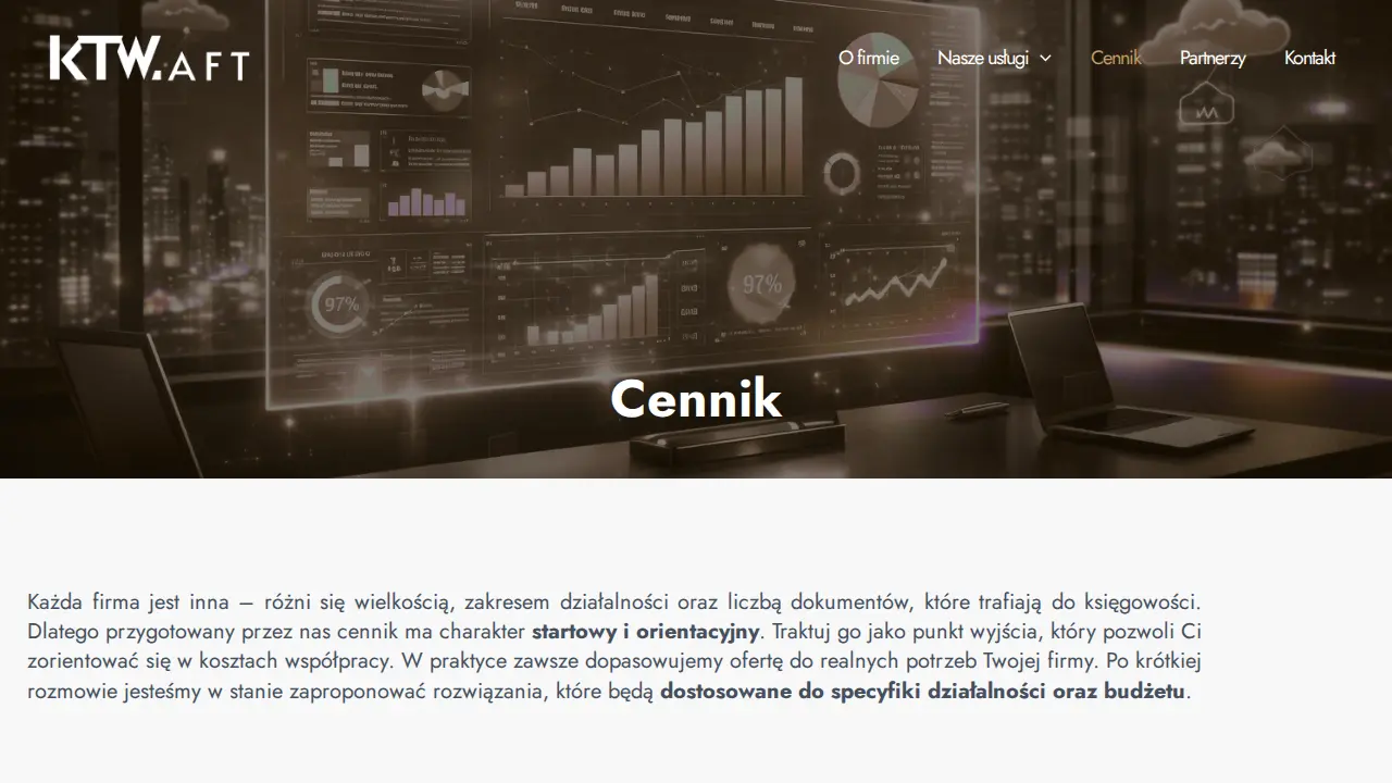KTW. ACCOUNTING FINANCE TAX sp. z o.o page