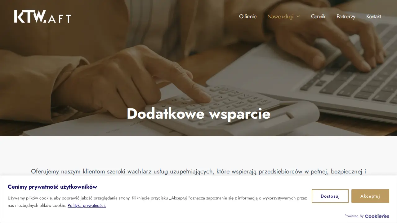 KTW. ACCOUNTING FINANCE TAX sp. z o.o page