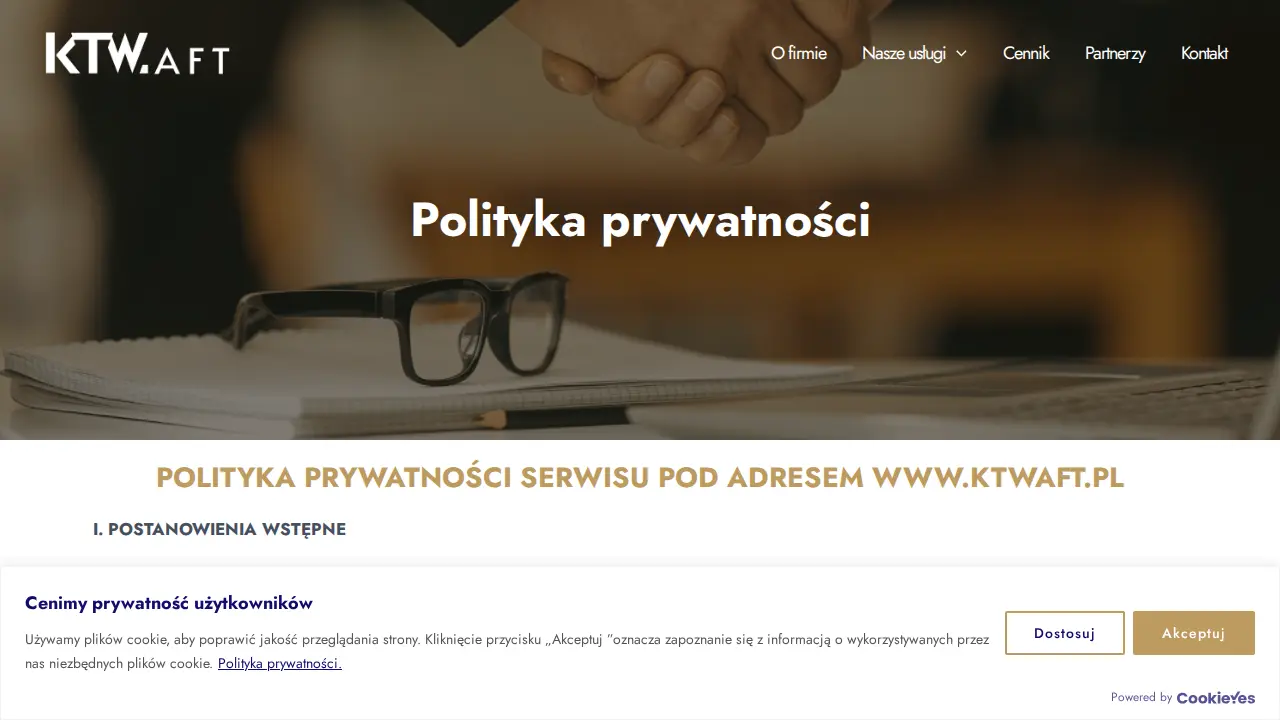 KTW. ACCOUNTING FINANCE TAX sp. z o.o page