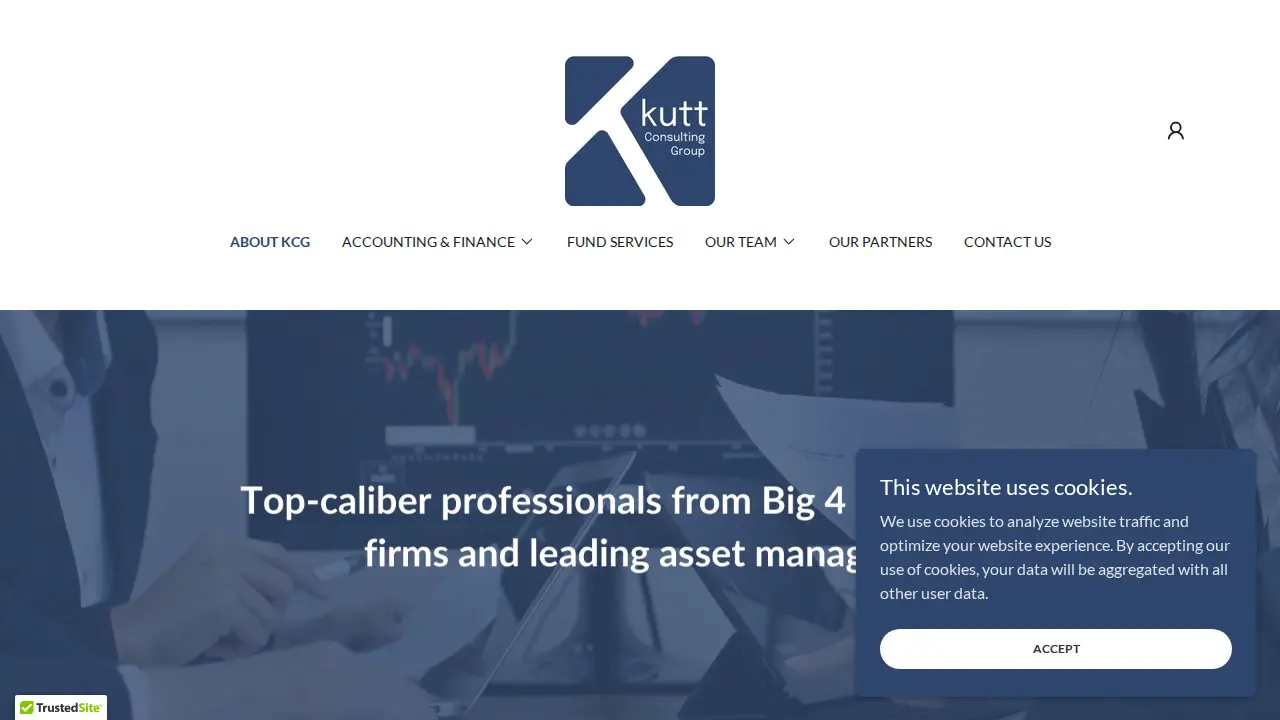 Kutt Consulting website