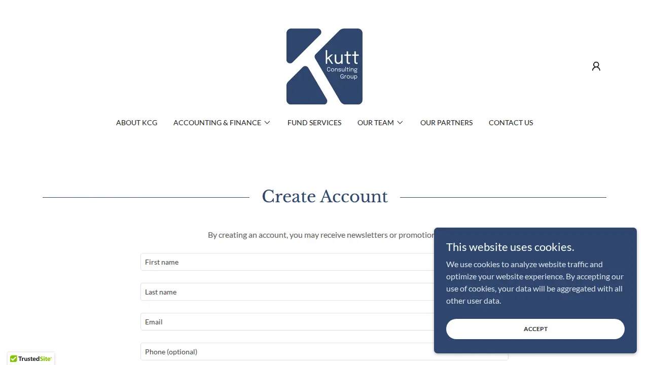 Kutt Consulting page