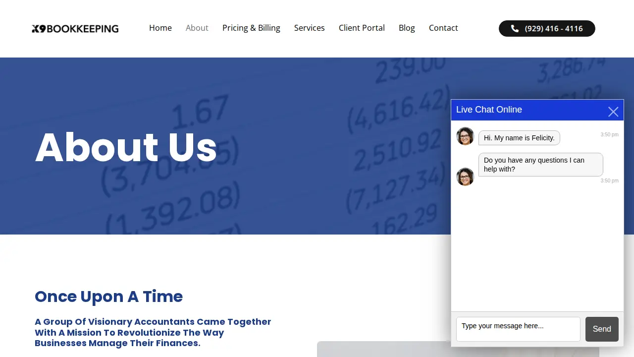 K9Bookkeeping page