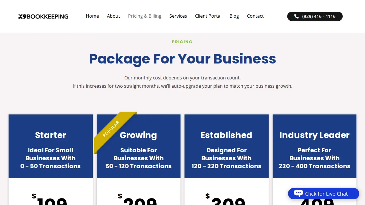 K9Bookkeeping page