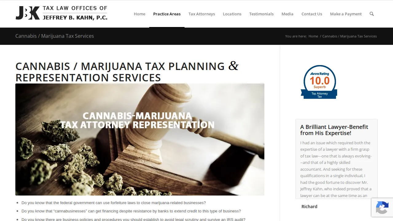 Law Offices Of Jeffrey B. Kahn, P.C.- San Jose page