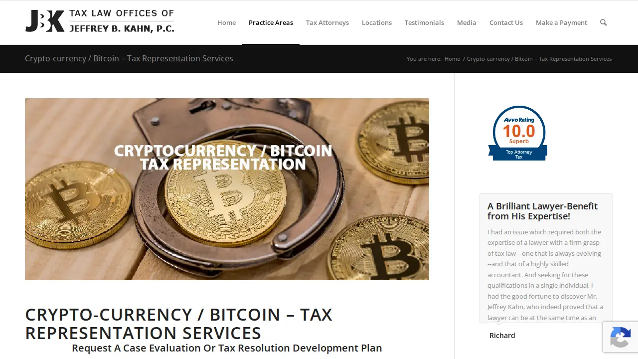 Law Offices Of Jeffrey B. Kahn, P.C.- San Jose page