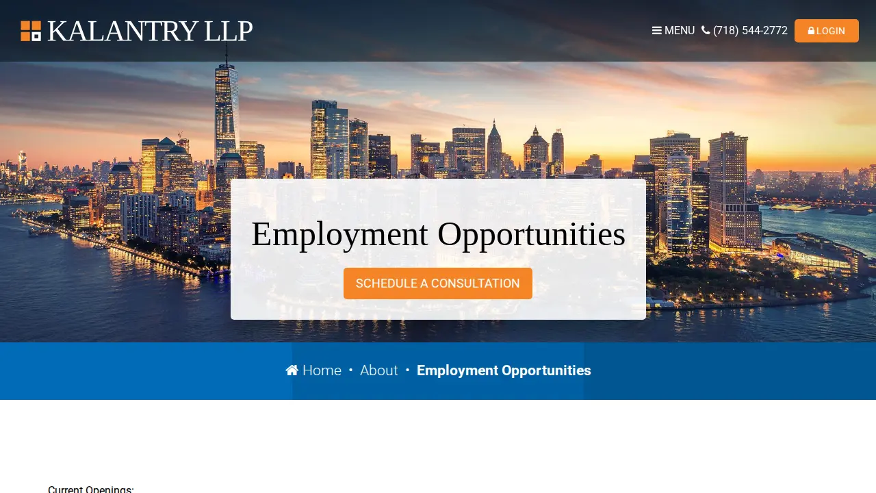 Kalantry LLP page