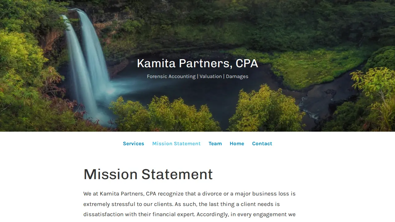 Kamita Partners, CPA page