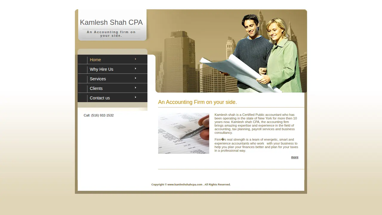 Kamlesh Shah CPA page