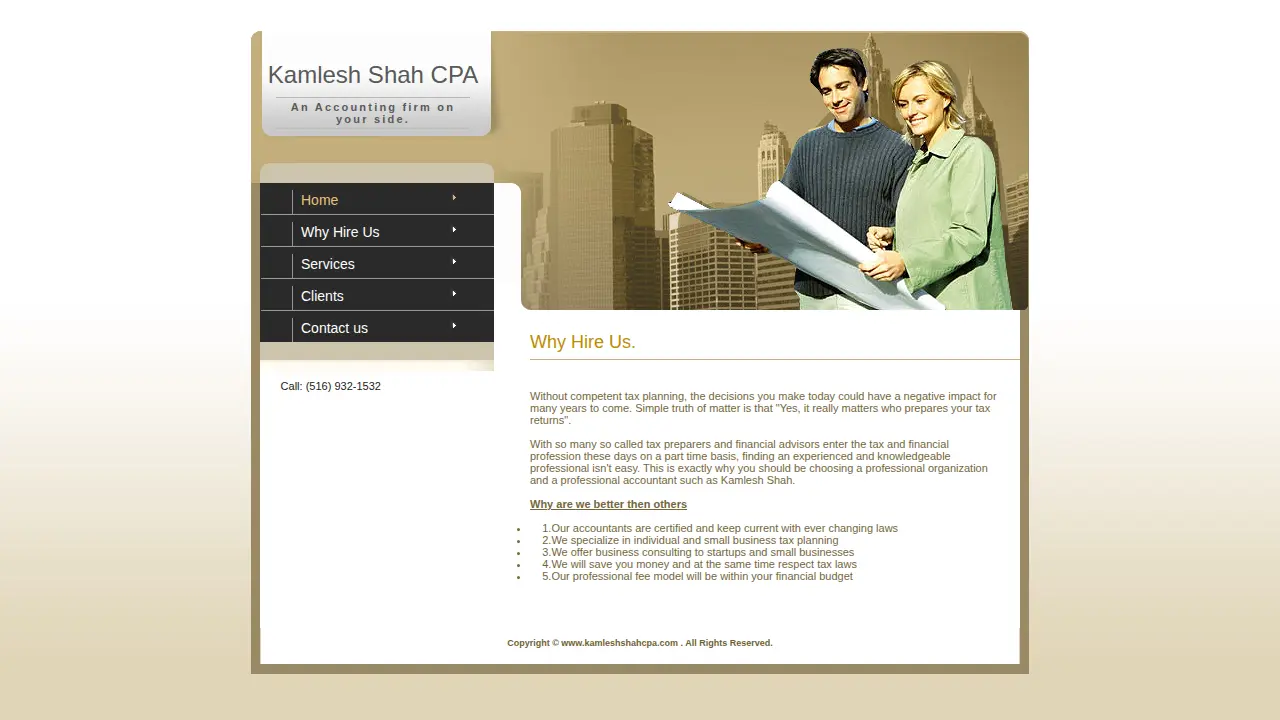 Kamlesh Shah CPA page