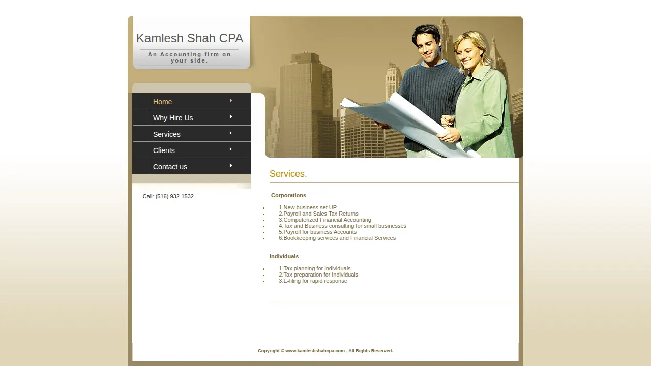 Kamlesh Shah CPA page