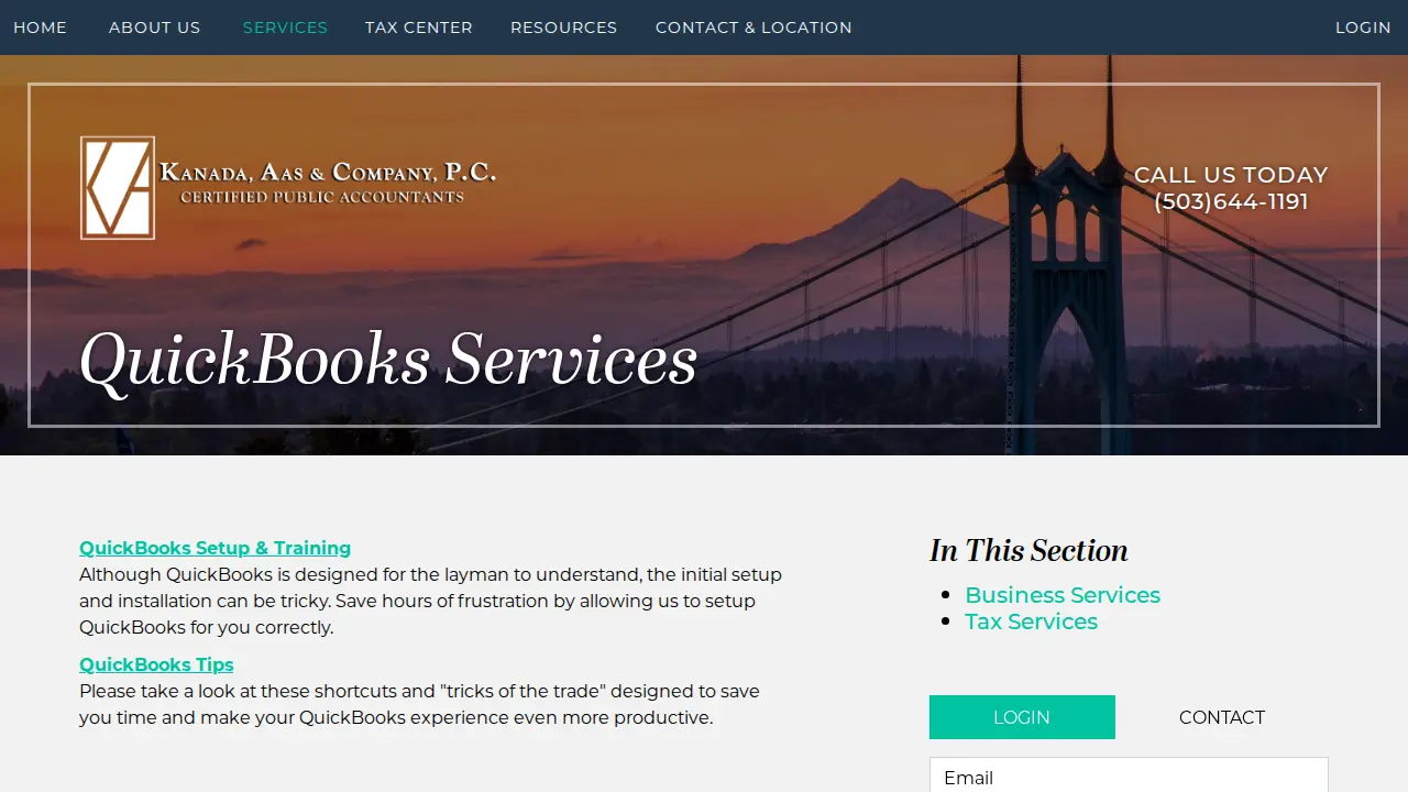 Kanada Aas & Co PC page
