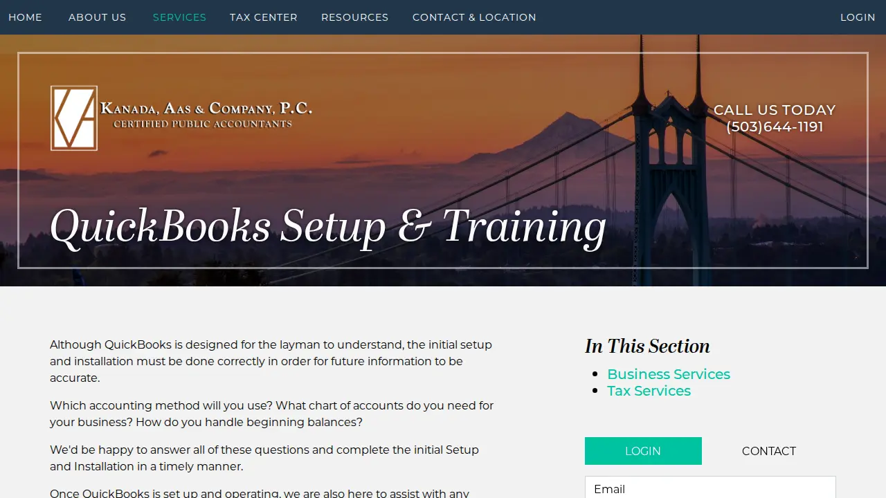 Kanada Aas & Co PC page