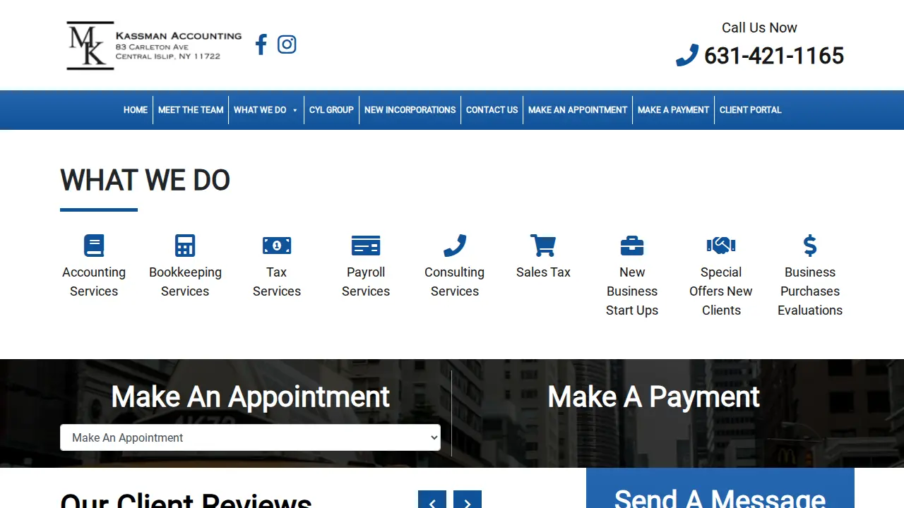 Kassman Accounting page