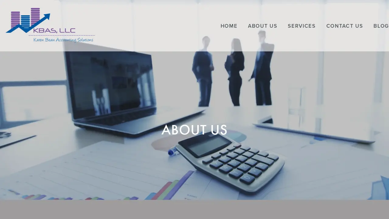KBAS, Karen Bean Accounting Solutions page