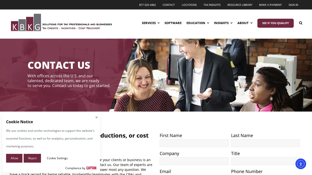 KBKG - Columbus Office page