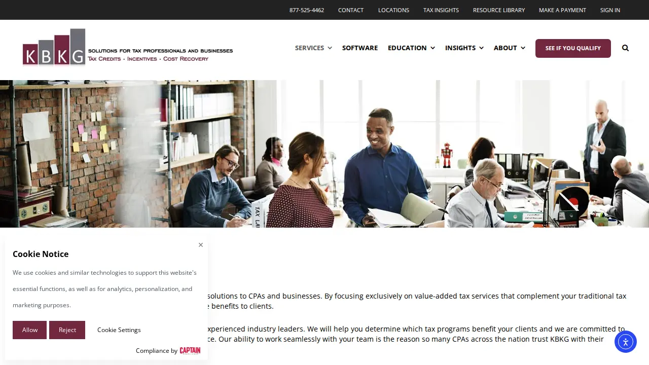 KBKG - Columbus Office page