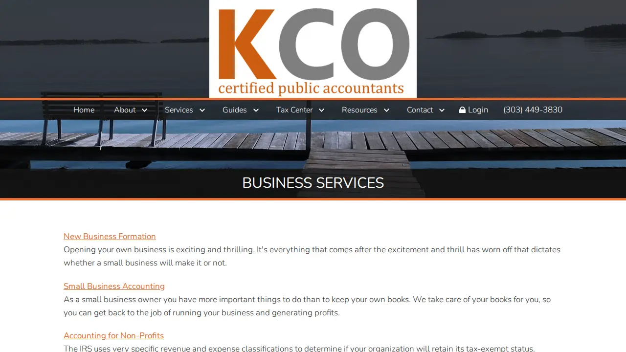 KCO, Inc. page