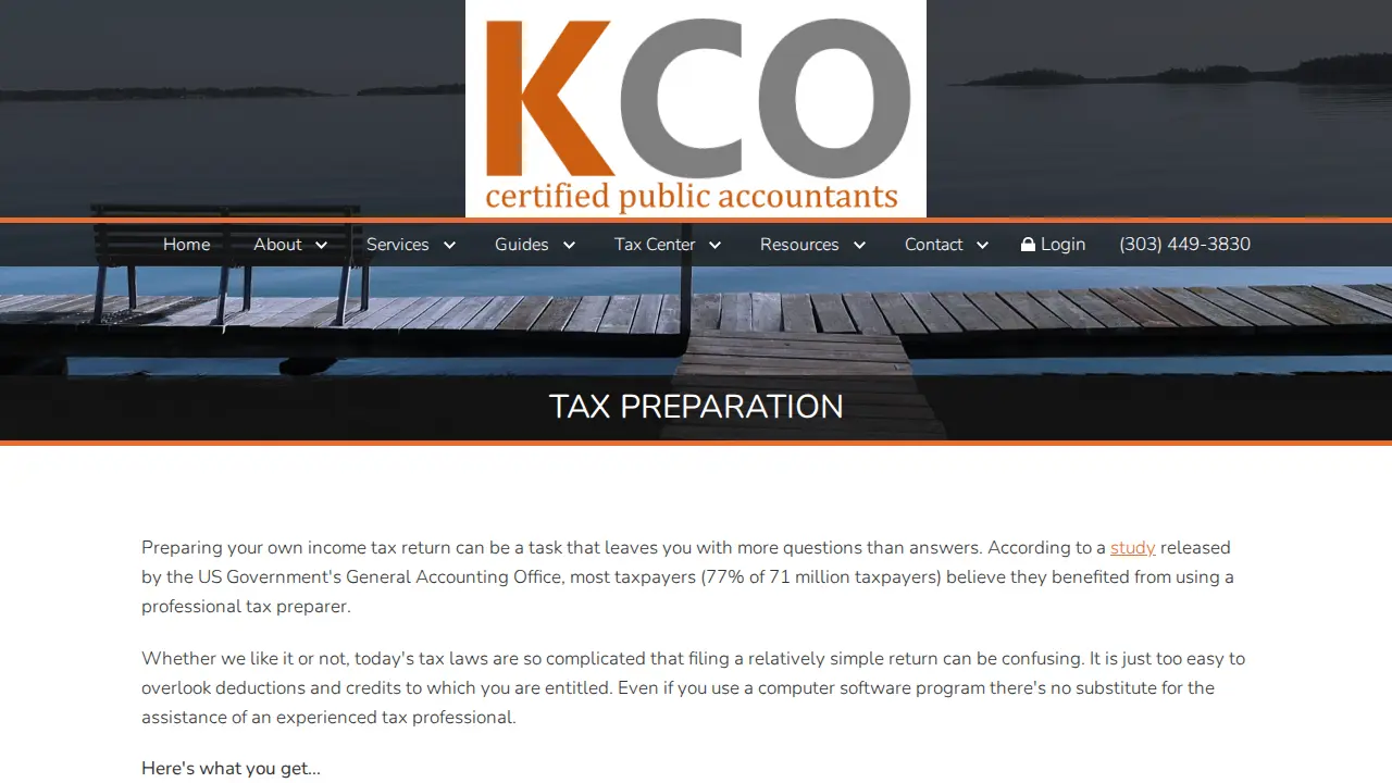 KCO, Inc. page