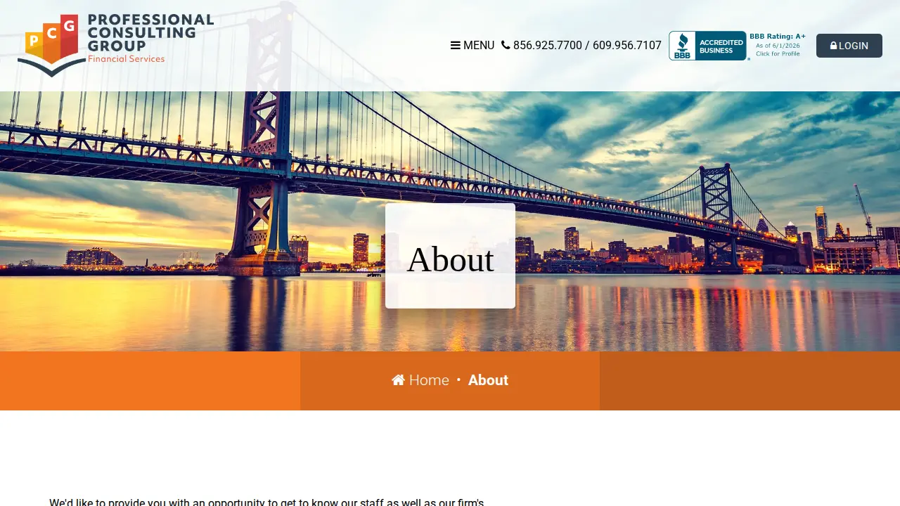 K D Financial Services page