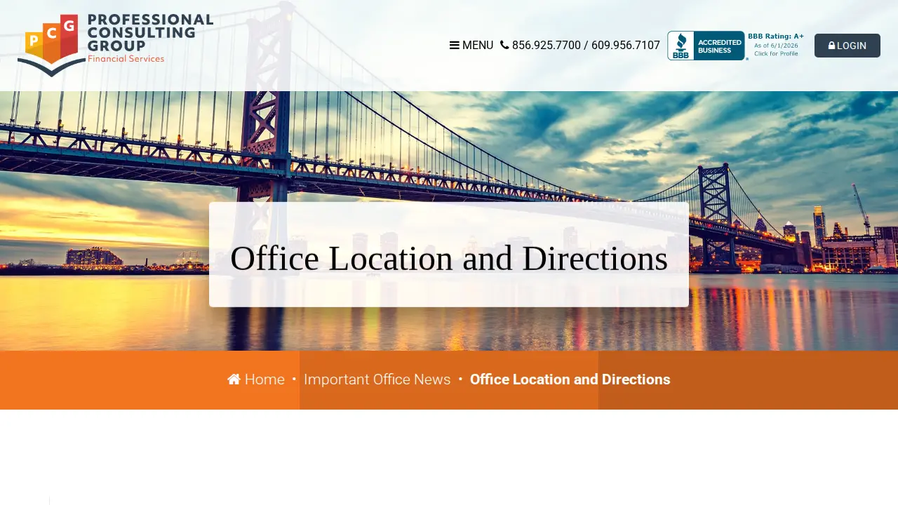 K D Financial Services page
