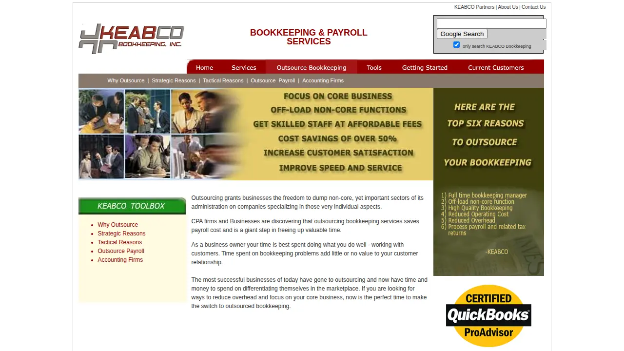 Keabco Bookkeeping, Inc. page