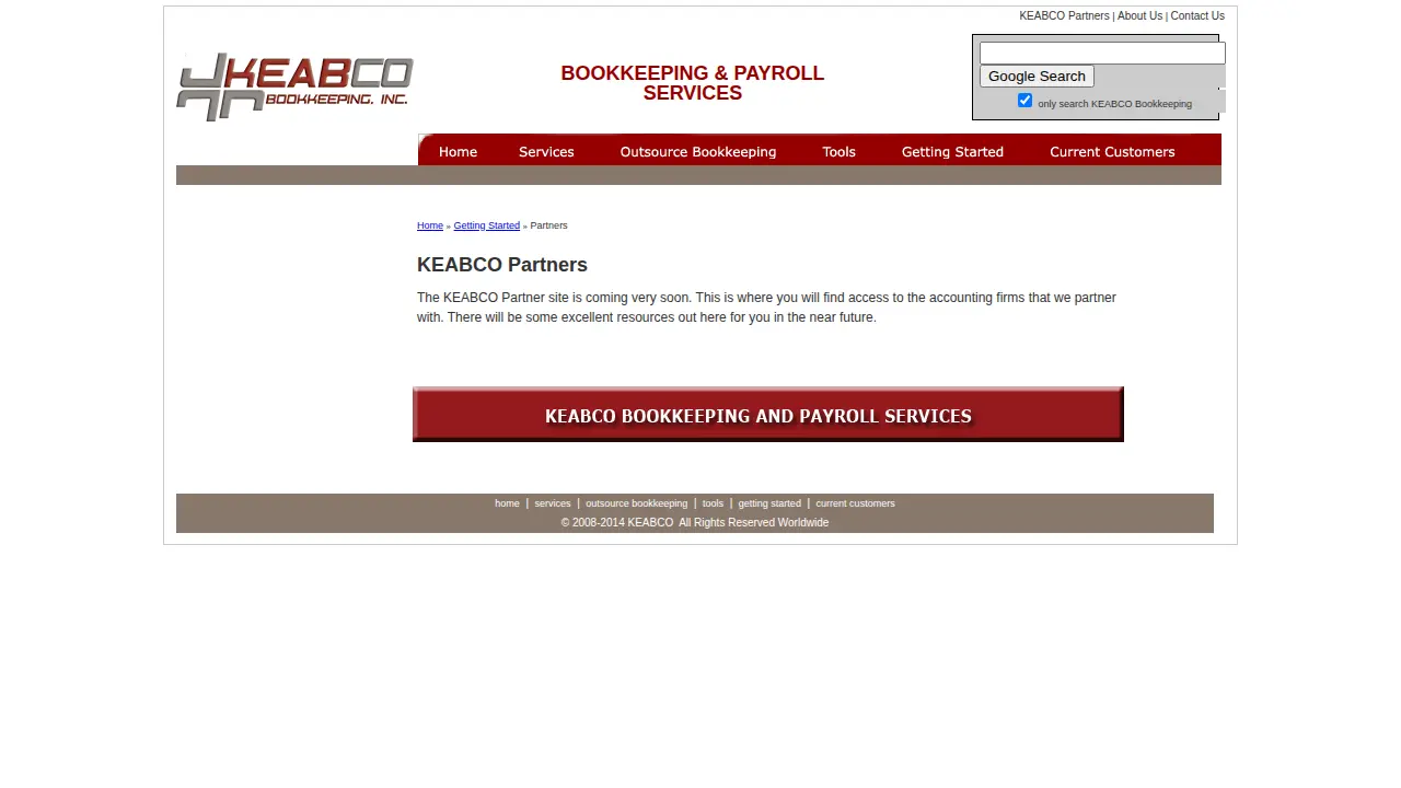 Keabco Bookkeeping, Inc. page