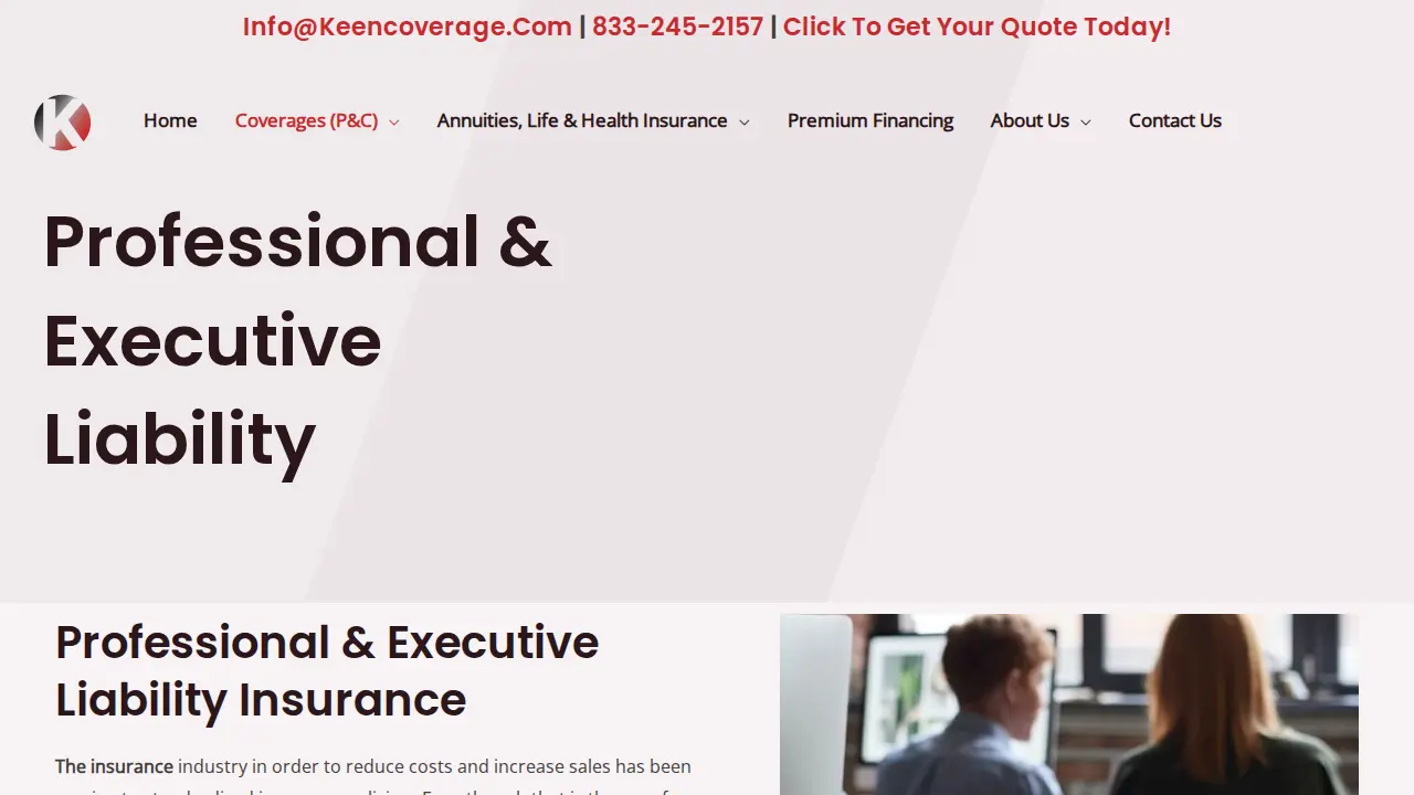 Keen Coverage LLC page