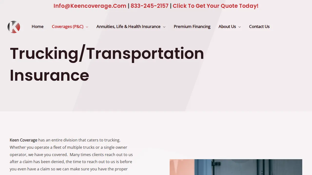 Keen Coverage LLC page