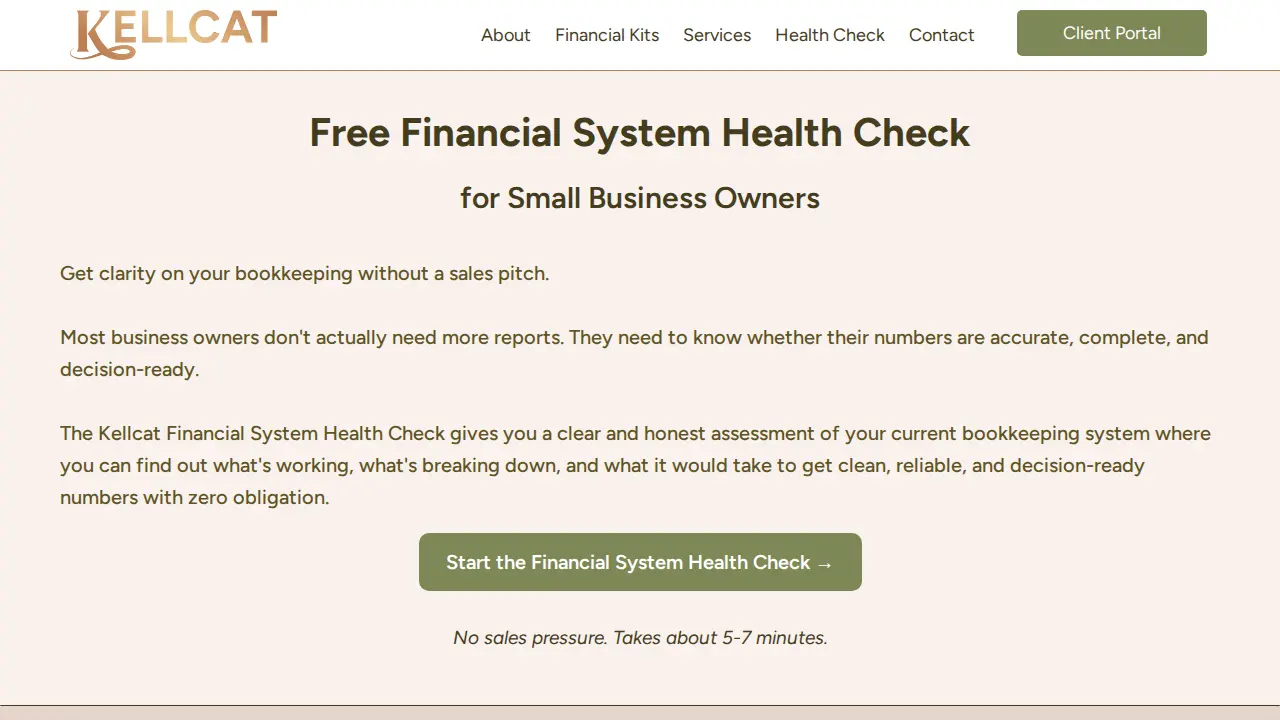 Kellcat Bookkeeping, LLC page