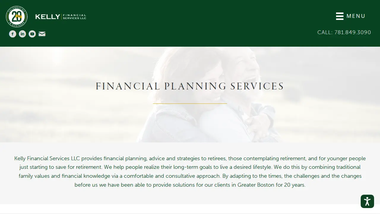 Kelly Financial Services LLC page