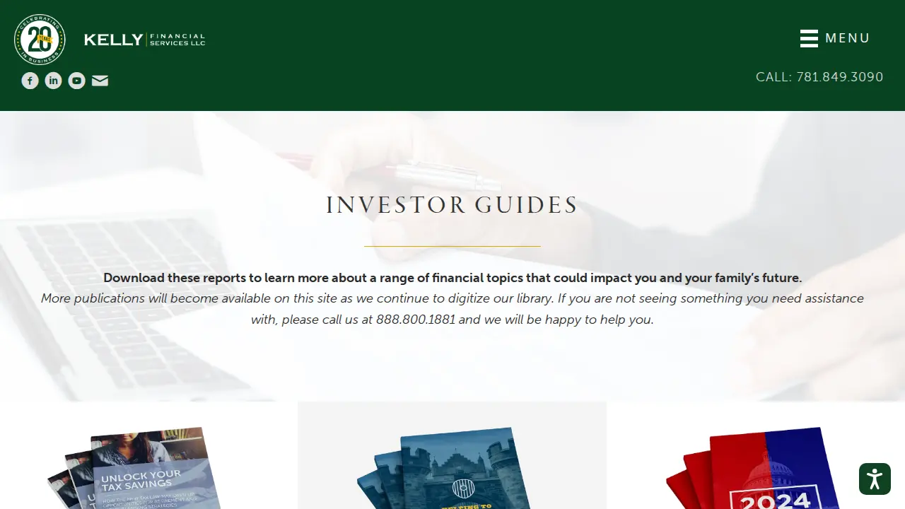 Kelly Financial Services LLC page