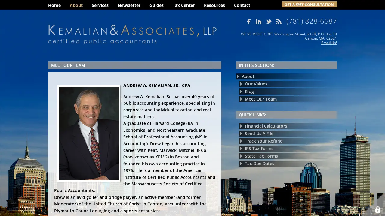 Kemalian & Associates page