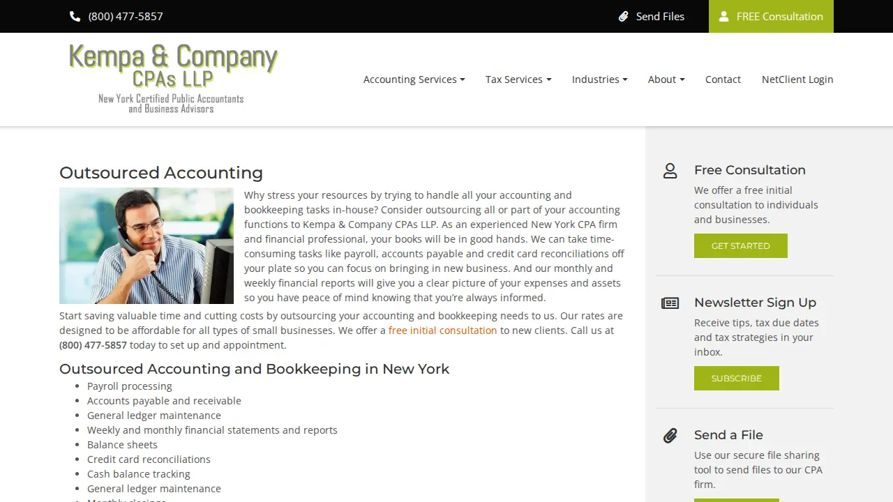 Kempa & Company CPAs LLP page