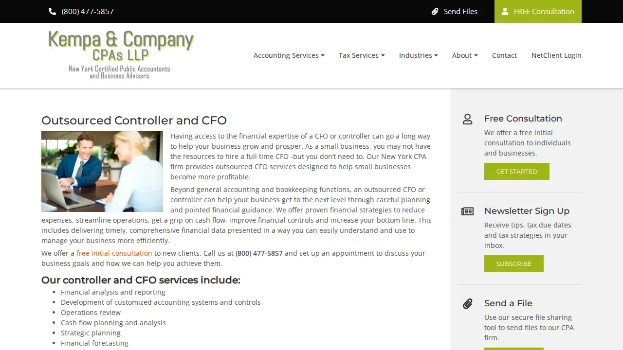 Kempa & Company CPAs LLP page
